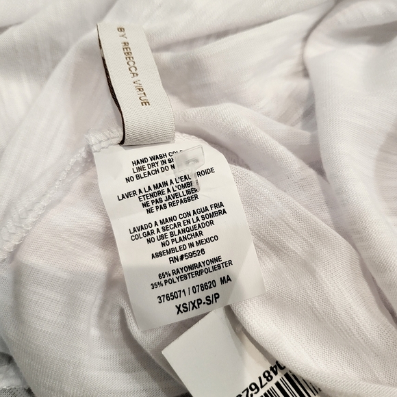 Becca by Rebecca Virtue Scoop Neck Tie Side Mini Dress XS NWT - Picture 7 of 7